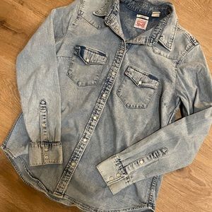 Levi’s Jean Button Up